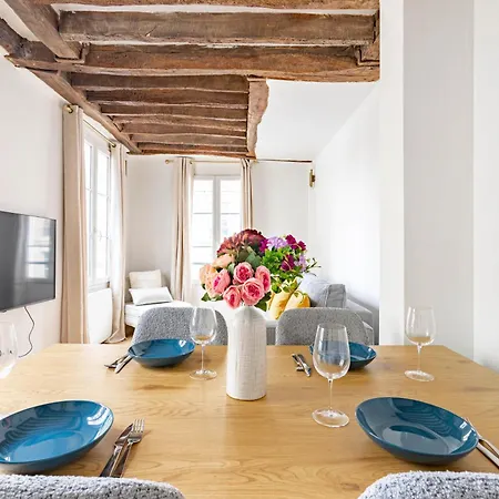 Appartement Quartier Fontaine Chatelet Les Halles Free Netflix Paris Exterior photo