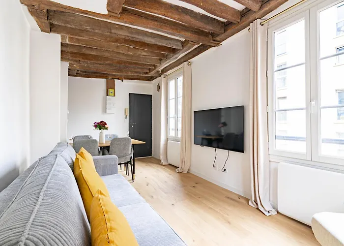 Appartement Quartier Fontaine Chatelet Les Halles Free Netflix